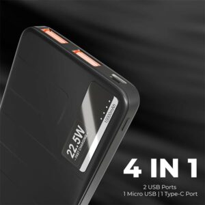 Ubon 10K mAh PB-X36 PD Master Power Bank