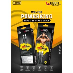 Ubon WR-700 PowerKing Type-C to Type-C Cable